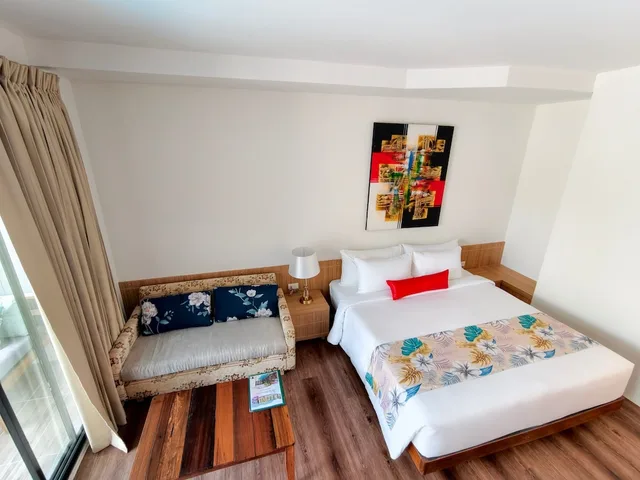 غرفة ديلوكس بسرير كوين بإطلالة على المسبح، Wild Orchid Villa Krabi 5/10