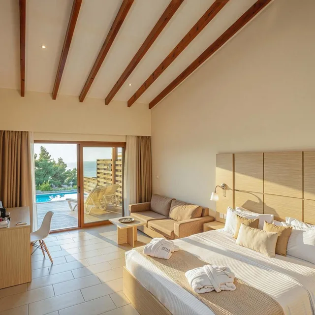 جناح بإطلالة على الحديقة، Alia Palace - Adults Only 2/10