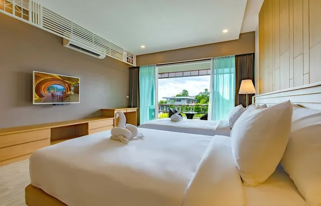 Deluxe, Twin Beds, Sea View, Baan Rim Ao 1/6
