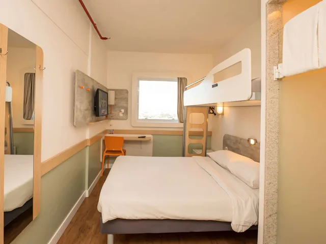 شقة سوبيريور بسرير مزدوج وسرير فردي وسرير بطابقين، ibis budget Campinas Aquidaban 5/6