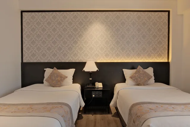 غرفة سوبيريور بسريرين منفصلين بإطلالة على المدينة، Rosaleen Boutique Hotel 2/10