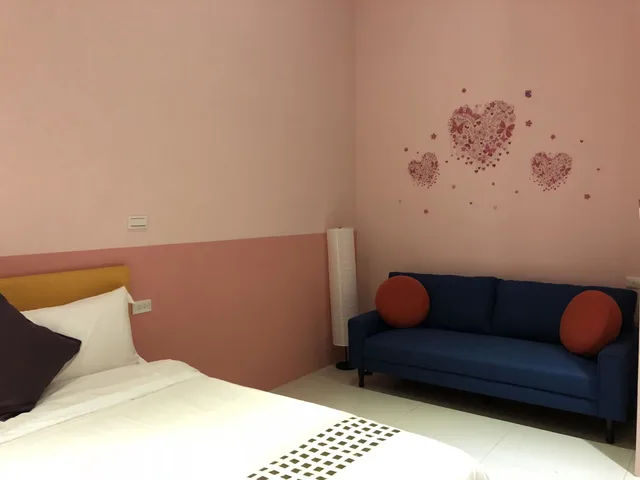 غرفة قياسية بسرير مزدوج، Xi Yin Zhi Su B&B 5/6