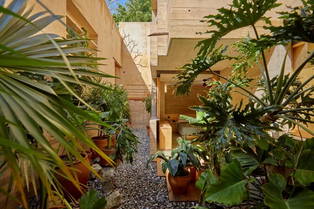 غرفة بسرير كينج بشرفة، Hotel Escondido Oaxaca 1/1