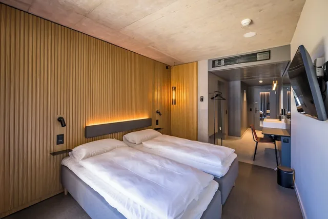 غرفة قياسية بسريرين منفصلين، Zleep Hotel Zurich - Kloten 1/6