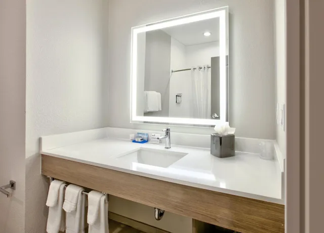 جناح بسرير كينج مع أريكة، Holiday Inn Express Amp Suites North Dallas At Preston 4/4