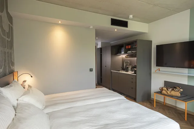 استوديو بسريرين منفصلين، LOGINN Hotel Waiblingen 4/10