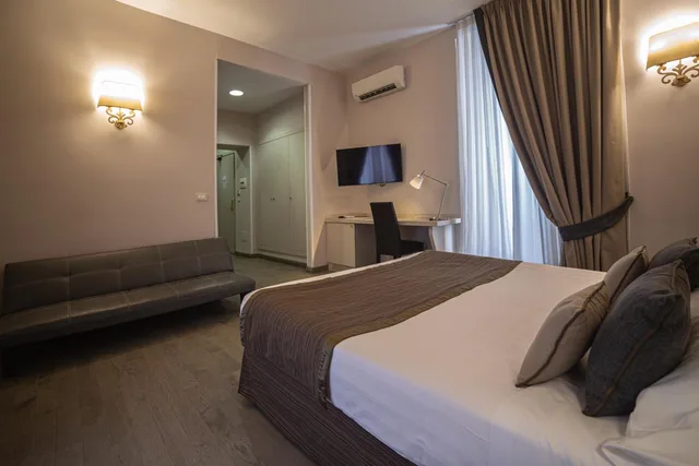 غرفة سوبيريور بسرير كوين، Real Orto Botanico Hotel 1/10