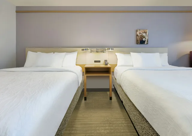غرفة بسريرين كوين بحوض استحمام لذوي الإعاقة، Hilton Garden Inn Irvine East-Lake Forest 1/4