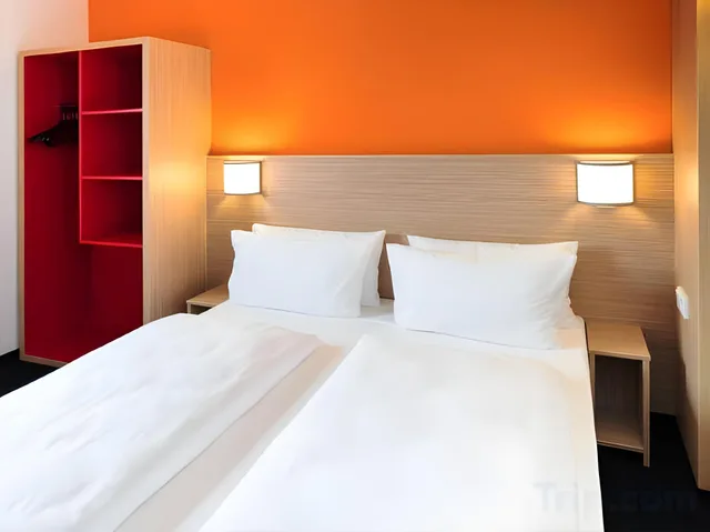 غرفة بسرير مزدوج أو سريرين منفصلين، B B Hotel Frankfurt Airport 1/1