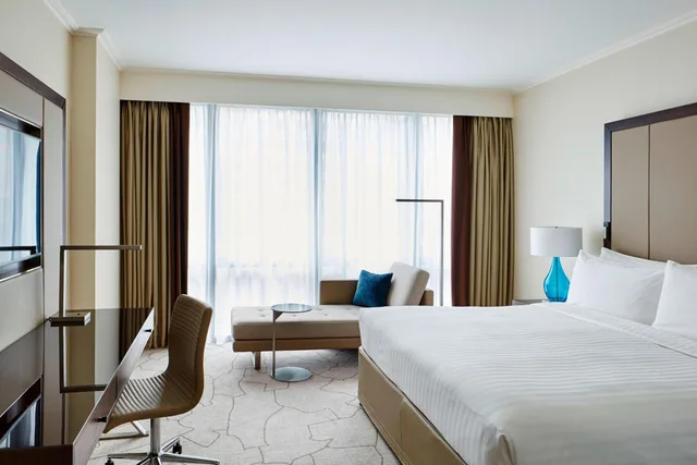 غرفة ديلوكس بسرير كينج، London Marriott Hotel Canary Wharf 1/10