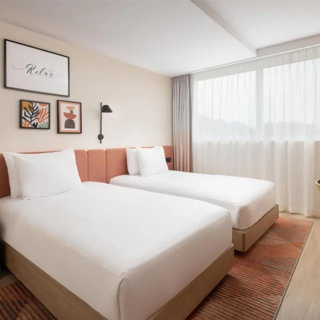 غرفة بسرير فردي، Hampton by Hilton Paris Charles de Gaulle Airport 1/10