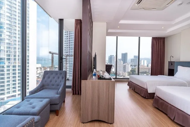 جناح جونيور بإطلالة على البحر، Areca Hotel Nha Trang 10/10