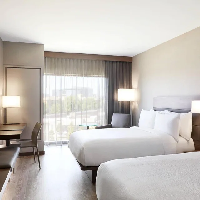 غرفة بسرير مزدوج لذوي الإعاقة، AC HOTEL IRVINE 1/4