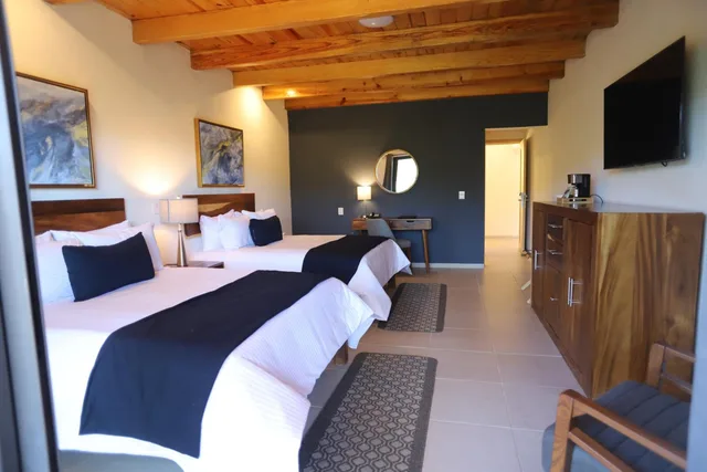 غرفة بسريرين مزدوجين، Bosque Escondido Hotel de Montana 3/6