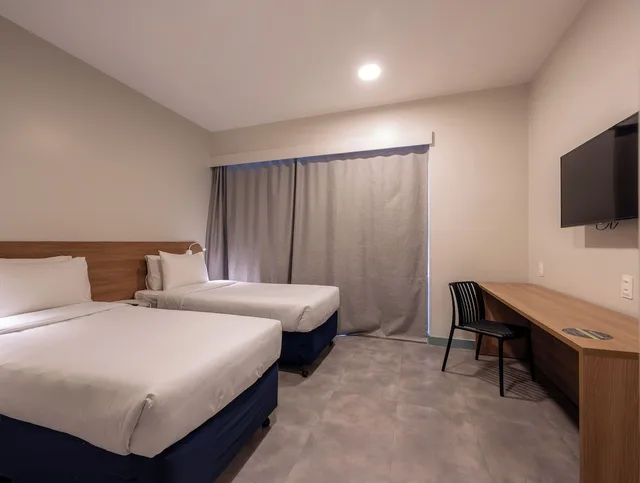 غرفة سوبيريور بسريرين منفصلين بشرفة، B&B HOTEL Rio de Janeiro Copacabana 6/10