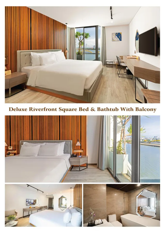 Deluxe, Queen Bed, River Front, Balcony، HAIAN Riverfront Hotel 4/7