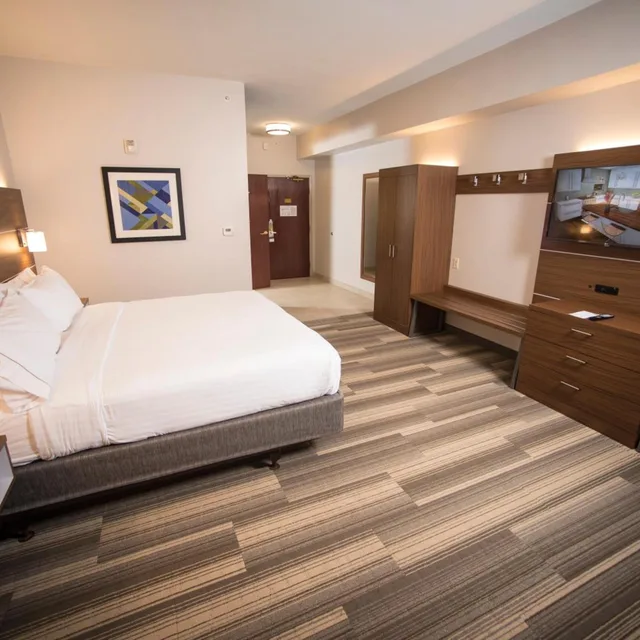 جناح بسرير كينج مع أريكة، Holiday Inn Express Hotel And Suites Lexington Downtown University 3/8