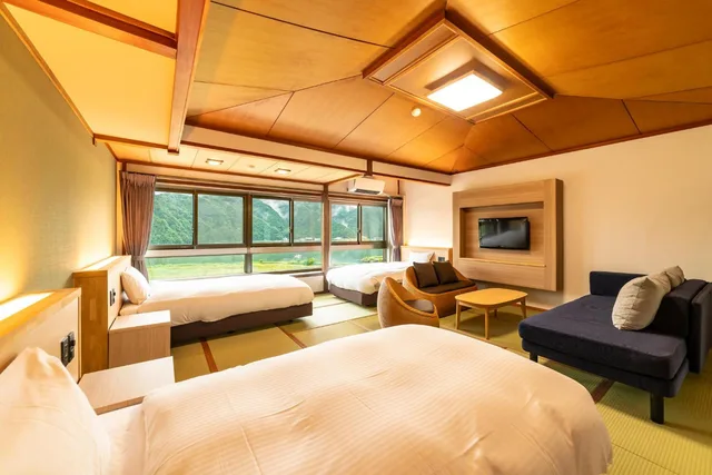 Japanese, Superior, Triple, Riverside, Shared Bathroom، Oedo Onsen Monogatari Kinosaki Onsen Kinosaki 9/9