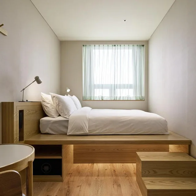 غرفة بسرير مزدوج، Hotel Anteroom Seoul 4/7