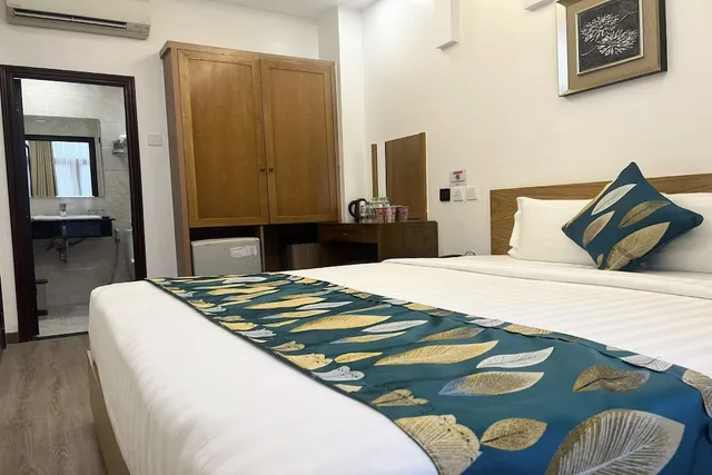 غرفة ديلوكس بسرير مزدوج، Hoan Thai Hotel 2/5