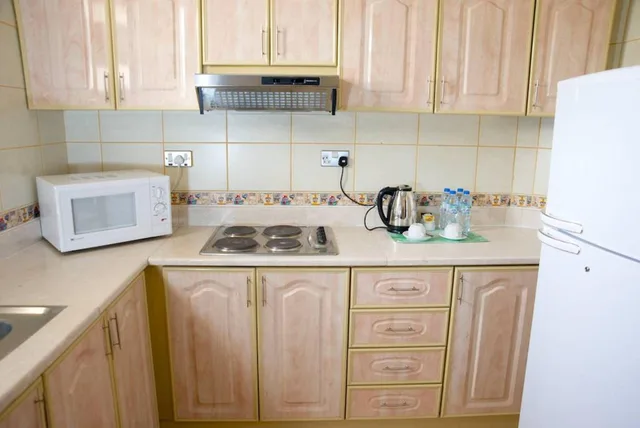 شاليه بسرير كينج بغرفتي نوم، Green Mubazzarah Chalets 7/7