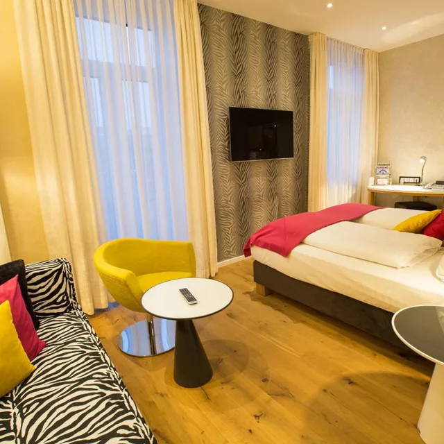 غرفة ديلوكس بسرير مزدوج، Hotel Hammer - Mainz Hauptbahnhof 7/10