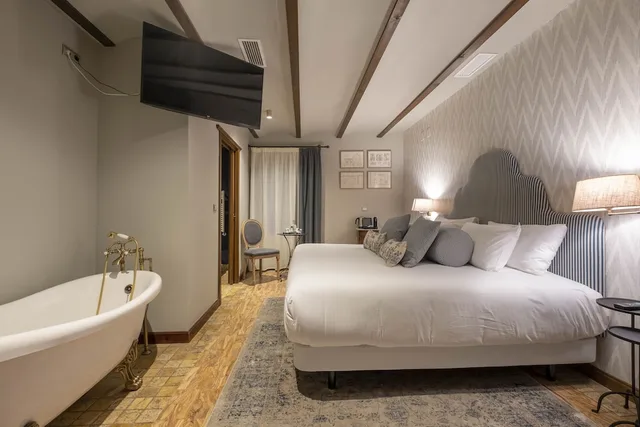 غرفة قياسية بسريرين منفصلين، Palacio de Los Salcedo 8/8