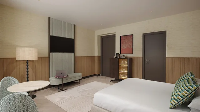 Executive, Triple, King Bed, Sofa, Circle 6 Rome Hotel 5/8
