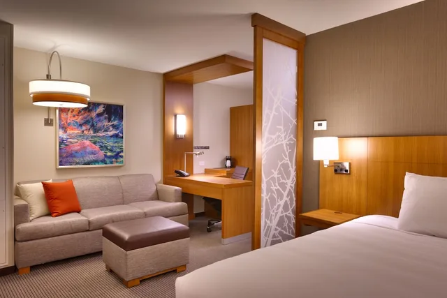 غرفة بسرير كينج مع أريكة، Hyatt Place St George 3/7