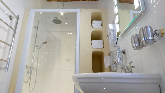 غرفة قياسية بسريرين منفصلين، Rothman Manor Guest House 4/4