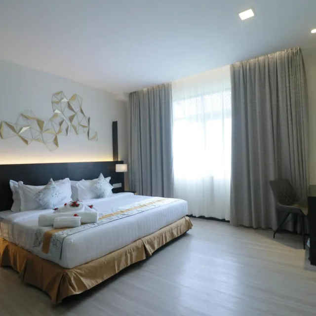 غرفة ديلوكس بسرير مزدوج، Amamas Boutique Hotel Kuching 3/10