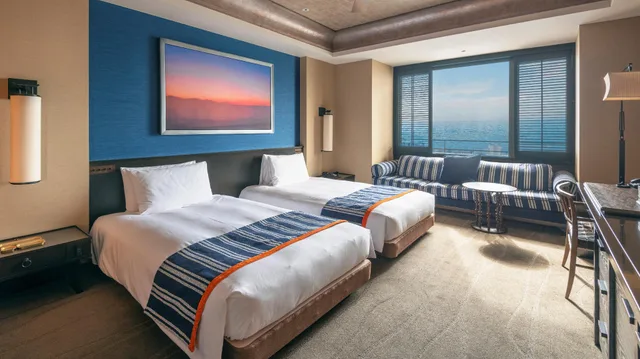 Club, Standard, Twin Beds, Harbour View, Night View، Oriental Hotel 1/1