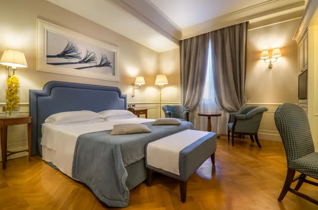 غرفة ديلوكس بسرير مزدوج، Hotel Corona d Oro 1890 10/14