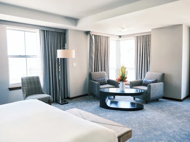 جناح جونيور بسرير كينج بشرفة، Battery Wharf Hotel Boston Waterfront 2/5