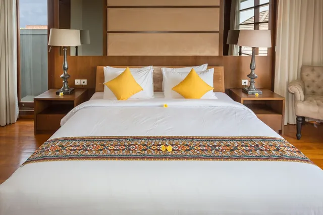 فيلا بسريرين كينج بإطلالة على المسبح بغرفتي نوم بمسبح خاص، Entrada Villa by Nagisa Bali 2/8