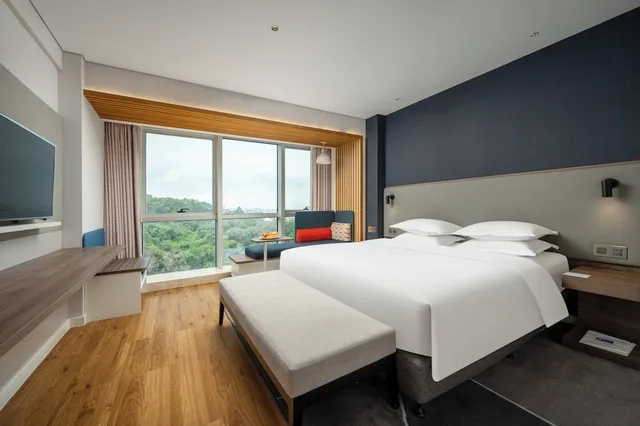 جناح بسرير كينج بغرفة نوم واحدة، Holiday Inn Express Jiangmen Jianghai 2/6