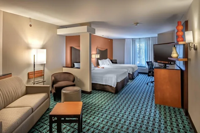 استوديو بسرير كوين مع أريكة، Fairfield Inn Suites New Braunfels 4/7