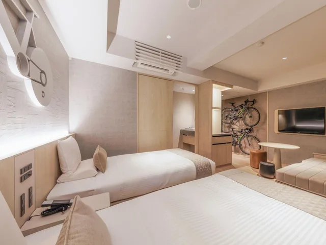 غرفة سوبيريور بسريرين منفصلين، Kamenoi Hotel Tsukubasan 1/3
