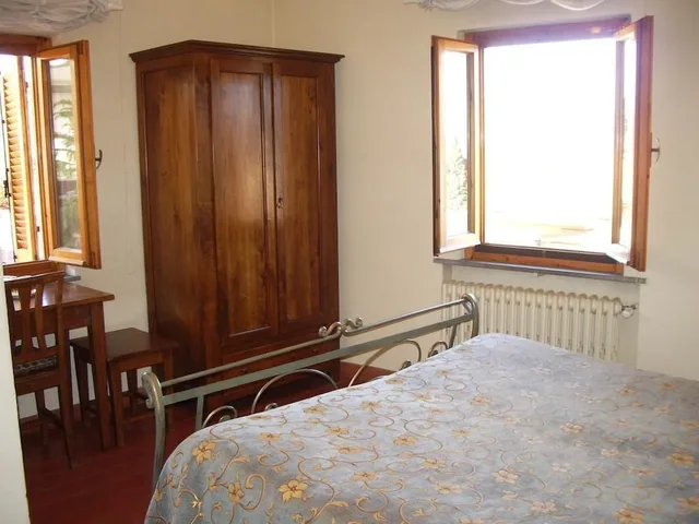 غرفة بسرير مزدوج أو سريرين منفصلين، Albergo Villa Sorriso 3/5