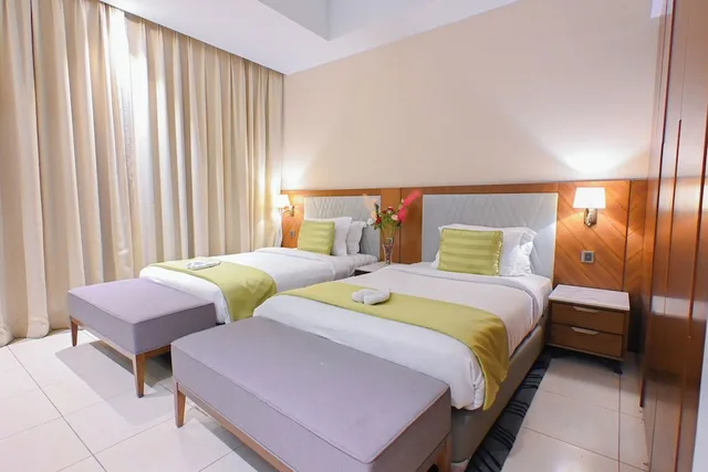 2 Bedrooms, Suite, King and Twin Beds, Sofa, Ramee Palace 7/11