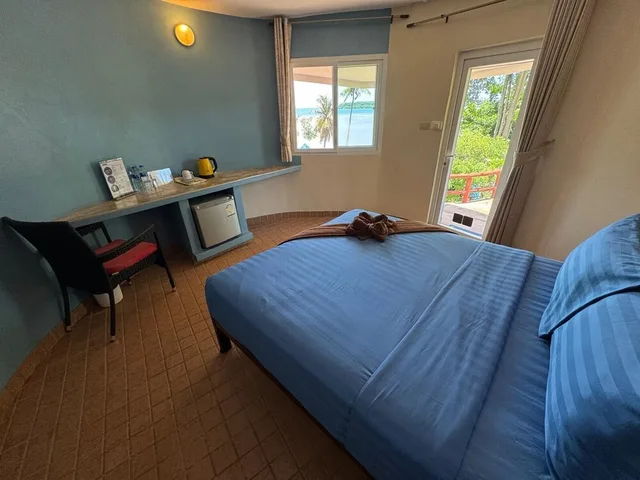 غرفة بسرير مزدوج بإطلالة على الحديقة، Koh Mak Buri Hut Natural Resort 2/10