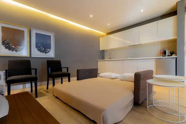 جناح تنفيذي بسرير كوين مع أريكة، Capitalia ApartHotel San Angel Inn 4/10