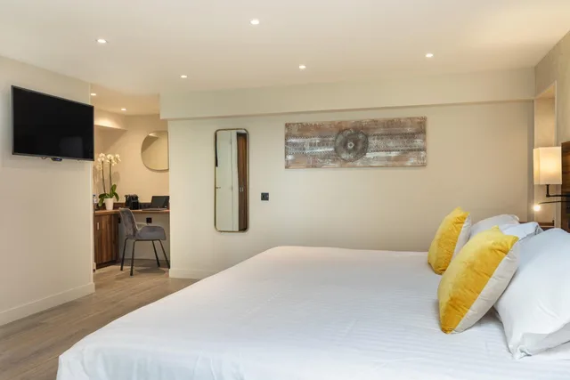 غرفة ديلوكس بسرير مزدوج، Best Western Plus Hotel Brice Garden 3/10