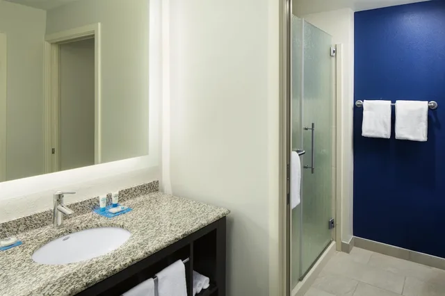 جناح بسرير كينج بغرفة نوم واحدة مع أريكة، HYATT house Charlotte/Center City 1/2