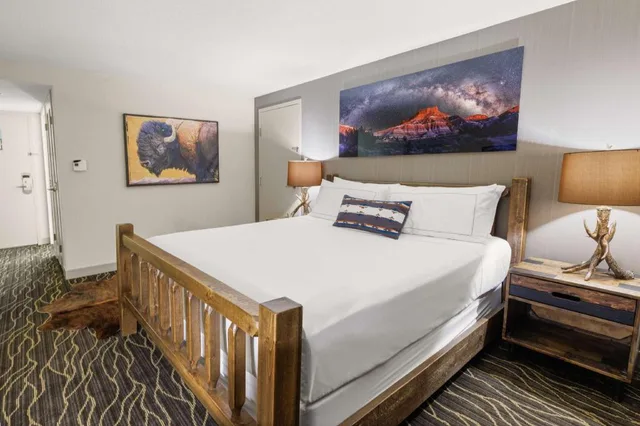 1 Bedroom, Suite, Cabin, King Bed, Sofa، Hilton Salt Lake City Center 2/5