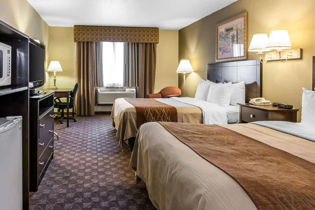غرفة بسريرين كوين، Quality Inn Defiance 1/4