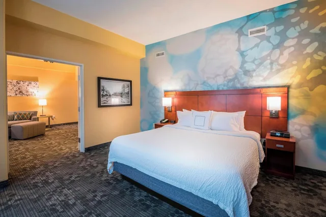 1 Bedroom, Suite, King Bed, Sofa, Courtyard By Marriott Tulsa Downtown 1/2