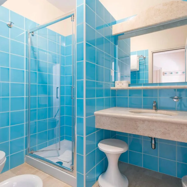 غرفة بسرير مزدوج أو سريرين منفصلين بشرفة، Hotel Cormorano 4/5
