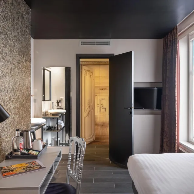 غرفة كلاسيكية مفردة، Grand Hotel Lafayette Buffault 1/3
