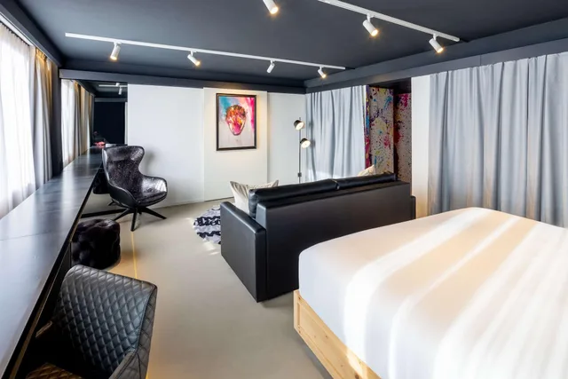 Gallery, Nhow, Premium, Suite, with Extra Bed، Nhow Brussels Bloom 2/6